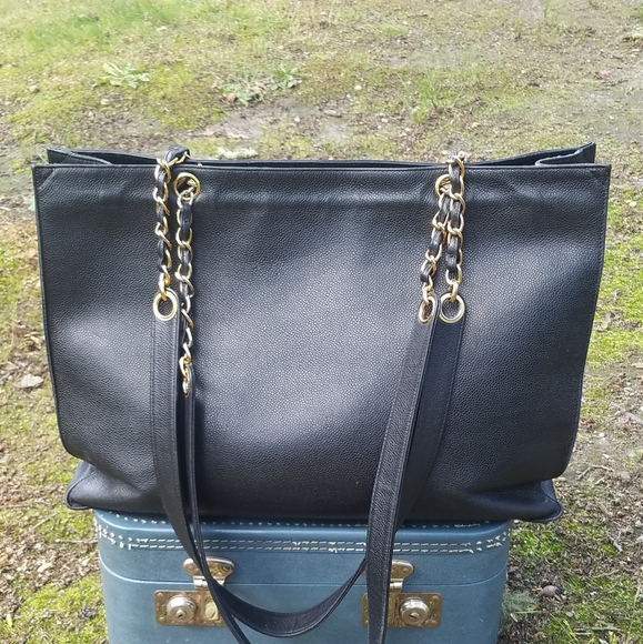 *Just Showing!!!* Chanel Jumbo XL CC Shopping Tote - Picture 5 of 10